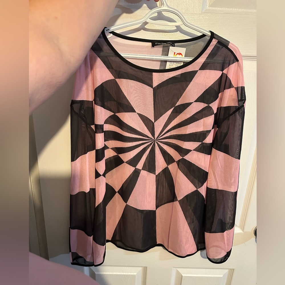 Incerun Mesh Rave Shirt